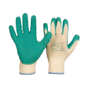 LATEX GRIP Grobstrick-Handschuhe aus Baumwolle/Polyester...