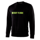 albatros MISSION Sweatshirt hochwertige Jersey-Qualit&auml;t schwarz